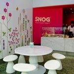 Snog – dućan smrznutih jogurta, South Kensington, London, Cinimod Studio