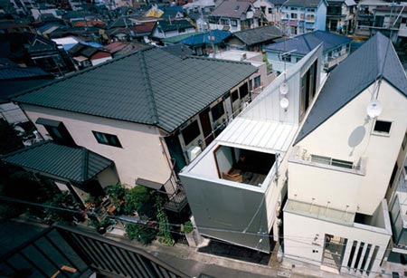 DUGAČKA, VISOKA KUĆA (Long tall house) arhitektonskog studija Spacespace (Japan)