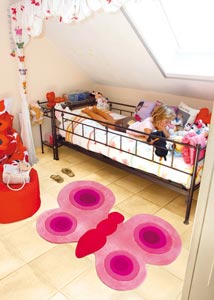Arte Espina - Dječji Tepih Kids Leptir, leptirići